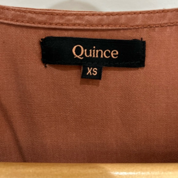 Quince Vintage Wash Tencel Button Down Mini Dress
Terracotta Pockets Size XS - Picture 2 of 7